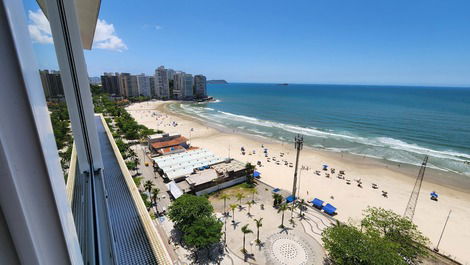 Vista ao mar da sacada