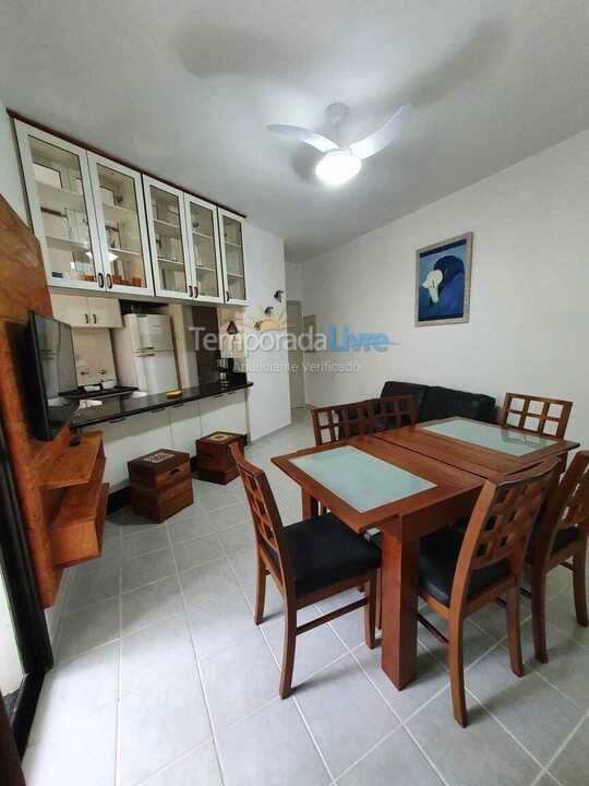 Apartment for vacation rental in Ubatuba (Praia das Toninhas)