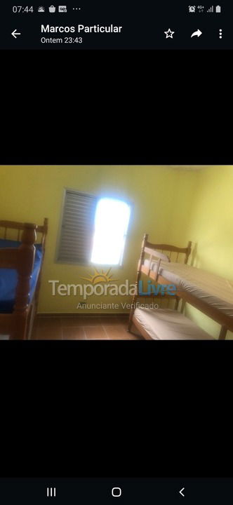 Apartamento para alquiler de vacaciones em Mongaguá (Jd Jussara)