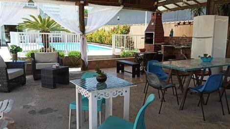 Beautiful townhouse with pool and barbecue.