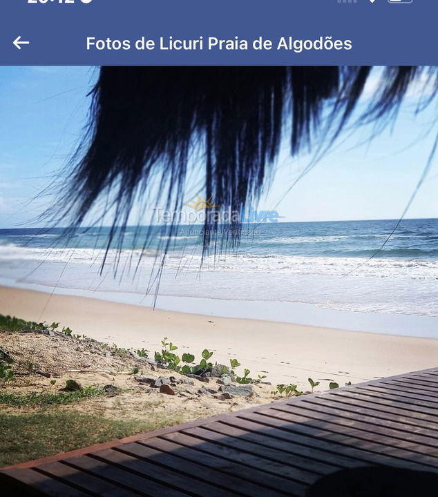 Casa para alquiler de vacaciones em Maraú (Praia de Algodões)