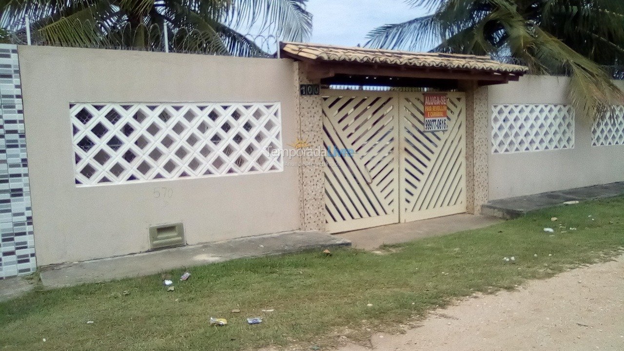 Casa para aluguel de temporada em Estância (Praia do Abaís)