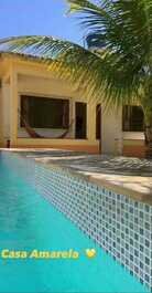 Casa em Cabo Frio (Bairro Botafogo) com piscina, 3 quartos - TEMPORADA
