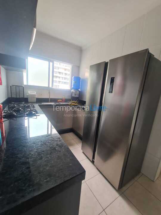 Apartment for vacation rental in Praia Grande (Aviação)