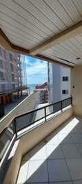 2 DORM View to the sea - 50m from Shopping Calçadão