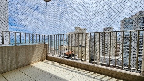 Apartment for rent in Pitangueiras 2 qts. sea ​​view