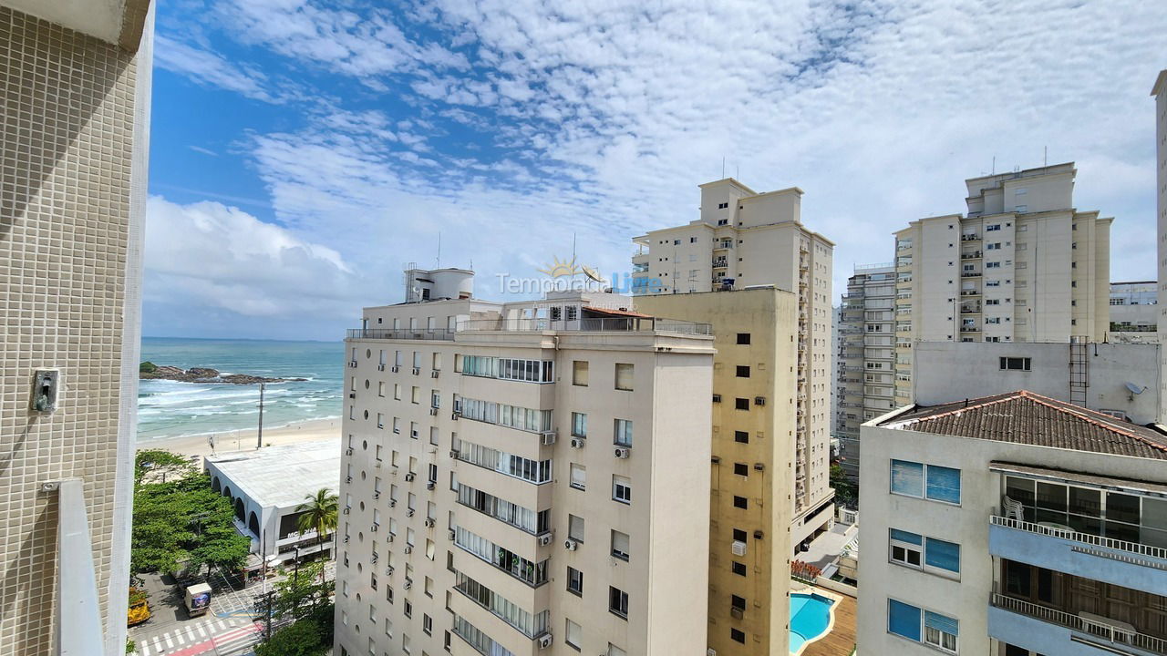 Apartamento para aluguel de temporada em Guarujá (Pitangueiras)