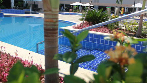 Flat less than 10 minutes from the Hot Park in Rio Quente!