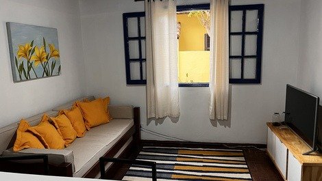 Casa con ventanas azules - Villa Aconchego Corrêas