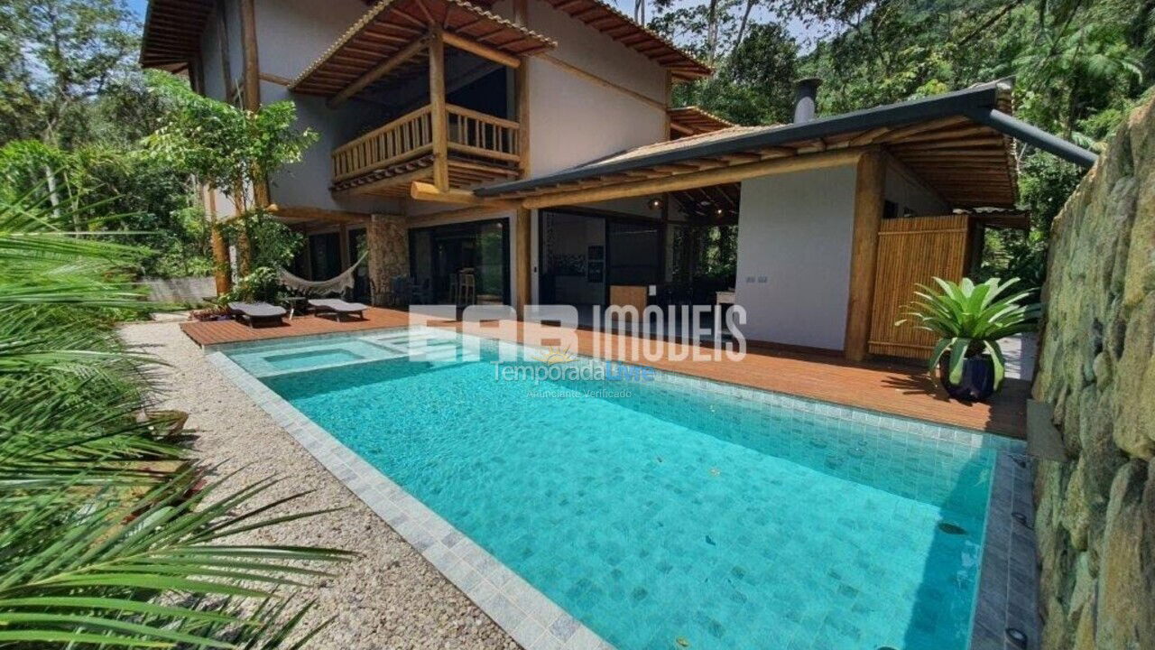 Casa para alquiler de vacaciones em Ubatuba (Felix)