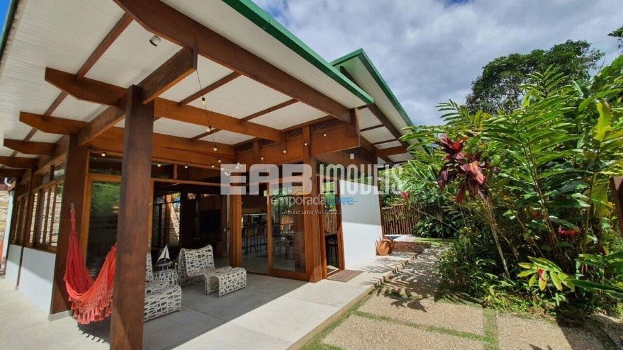 House for vacation rental in Ubatuba (Itamambuca)