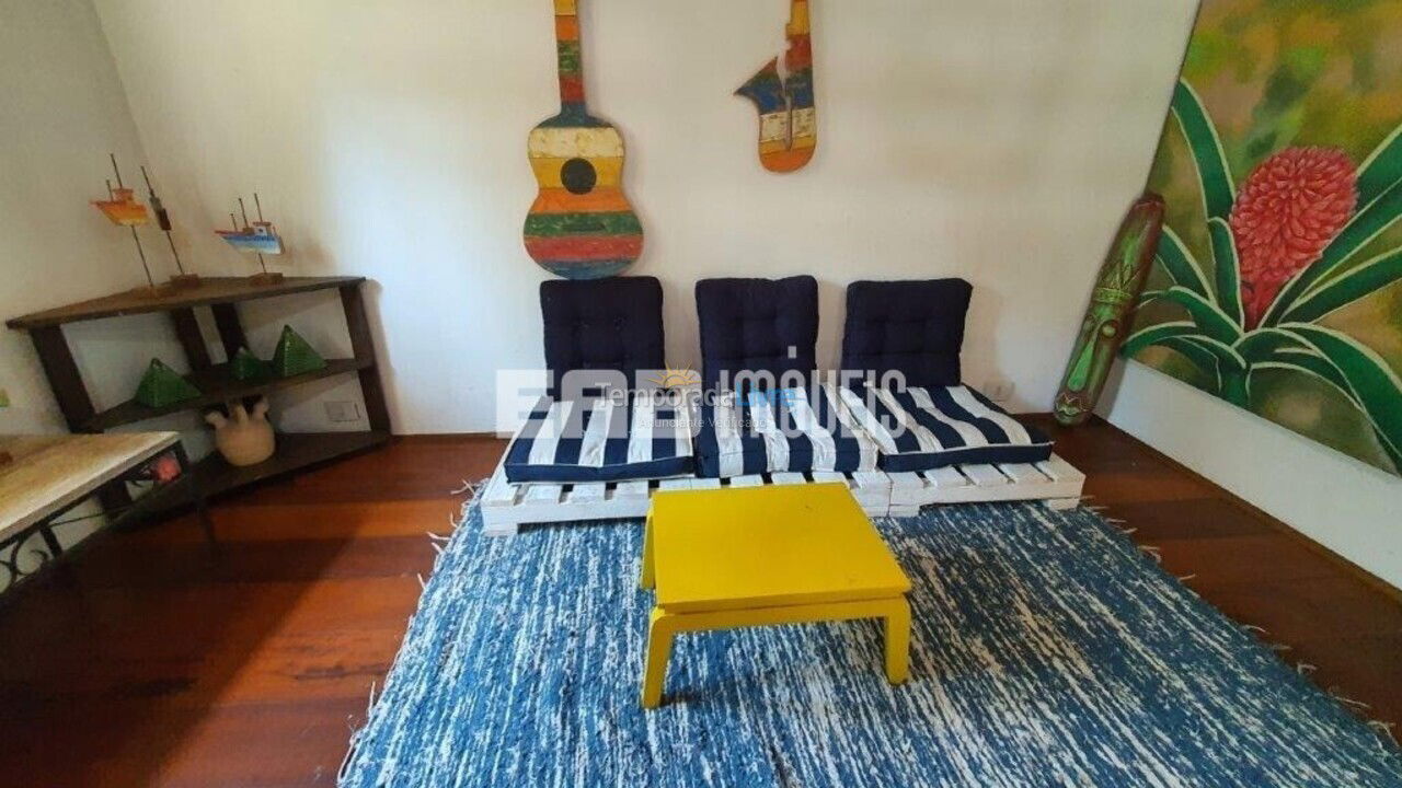 House for vacation rental in Ubatuba (Praia de Itamambuca)