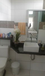 Banheiro/sanitário da suite