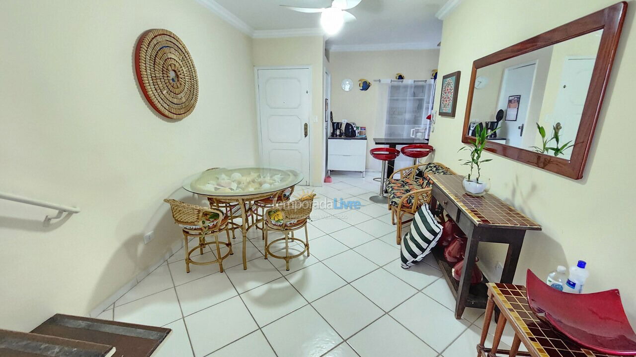 Apartment for vacation rental in Guarujá (Pitangueiras)