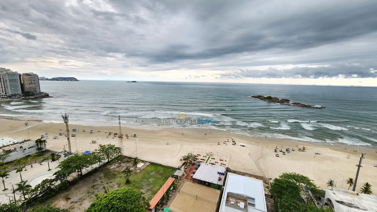 Apartamento para aluguel de temporada em Guarujá (Pitangueiras)