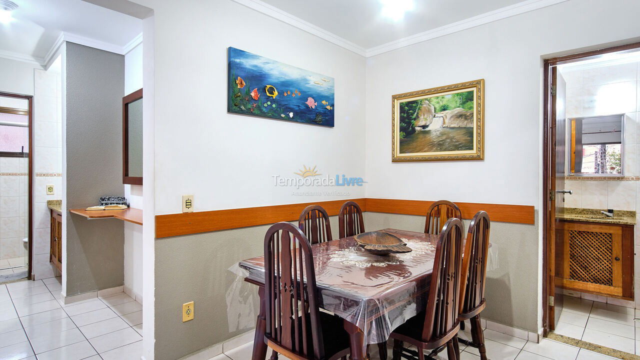 Apartamento para alquiler de vacaciones em Ubatuba (Praia Grande)