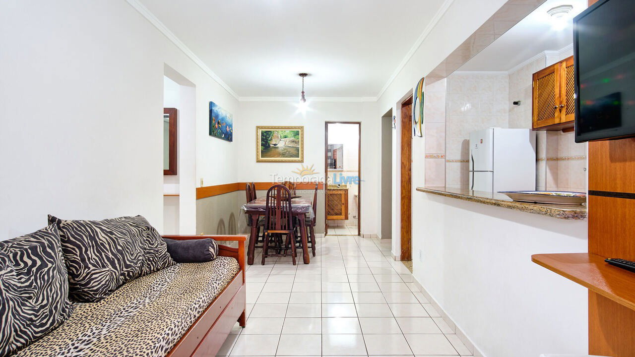 Apartamento para alquiler de vacaciones em Ubatuba (Praia Grande)