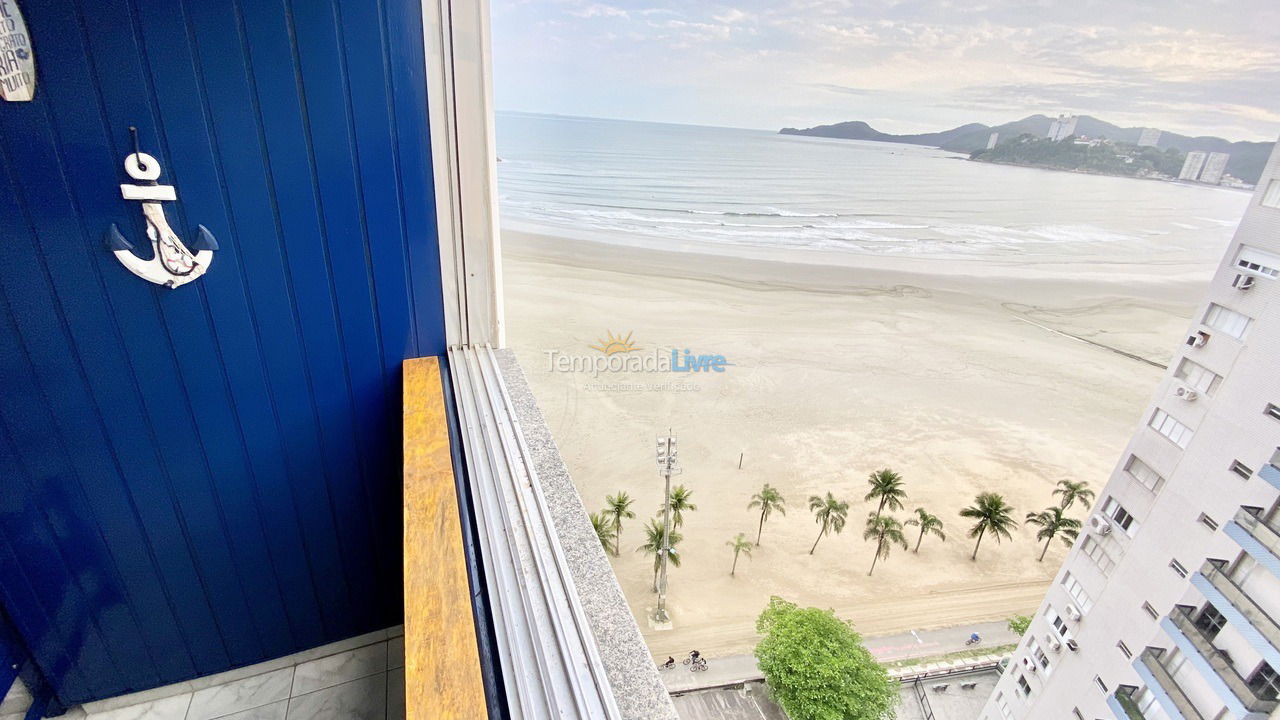 Apartment for vacation rental in Santos (José Menino)