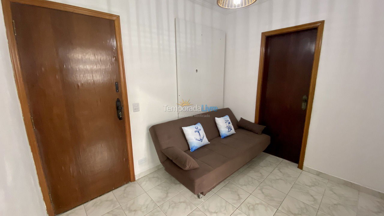 Apartment for vacation rental in Santos (José Menino)
