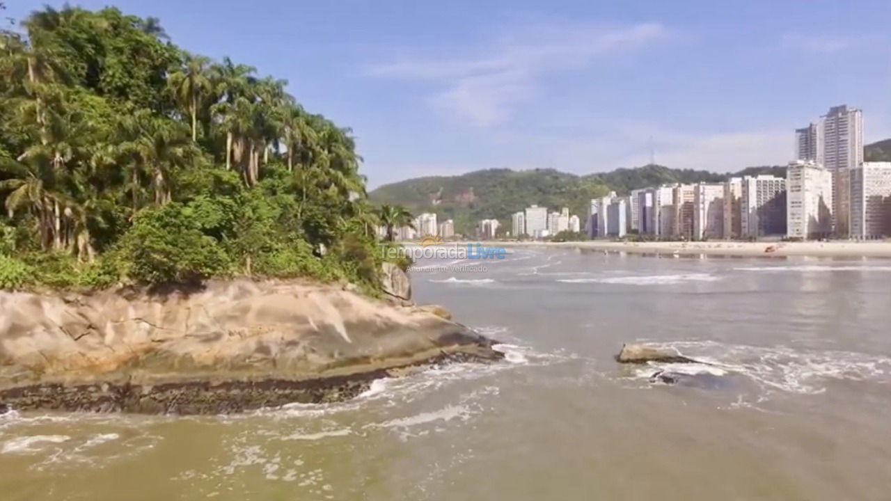 Apartment for vacation rental in Santos (José Menino)