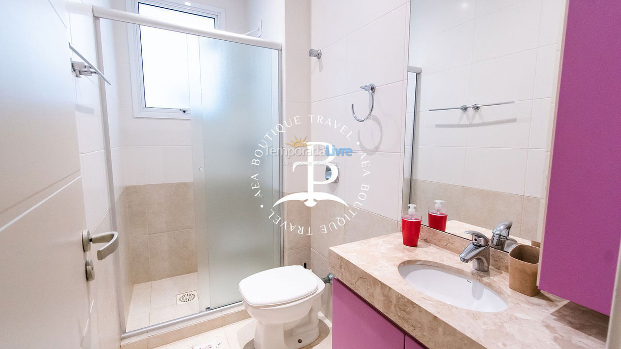 Apartment for vacation rental in Governador Celso Ramos (Praia de Palmas)