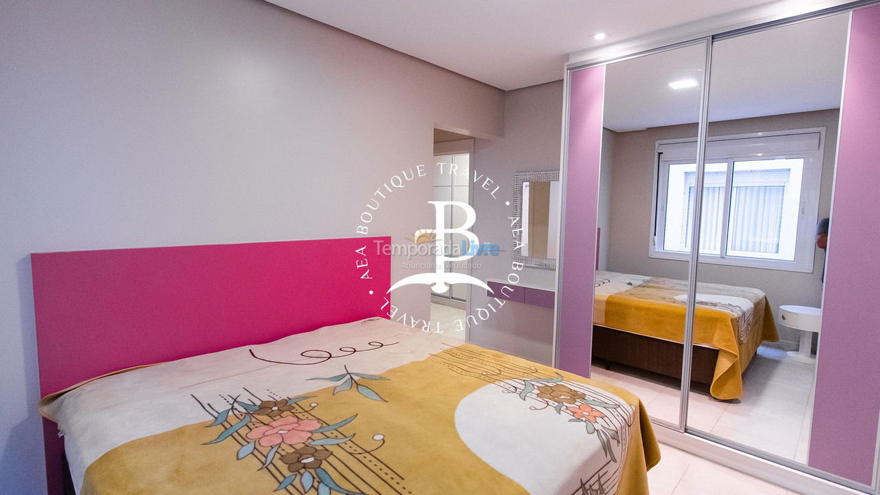 Apartment for vacation rental in Governador Celso Ramos (Praia de Palmas)