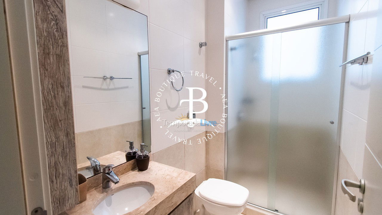 Apartment for vacation rental in Governador Celso Ramos (Praia de Palmas)