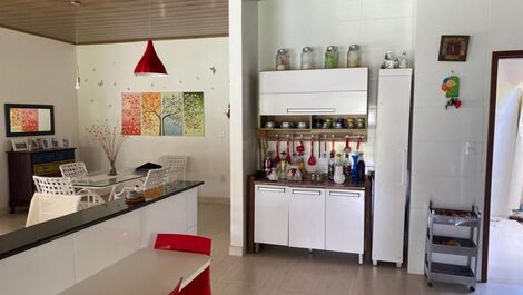 Casa con 3 dormitorios en alquiler, R$ 900/día - Itacimirim