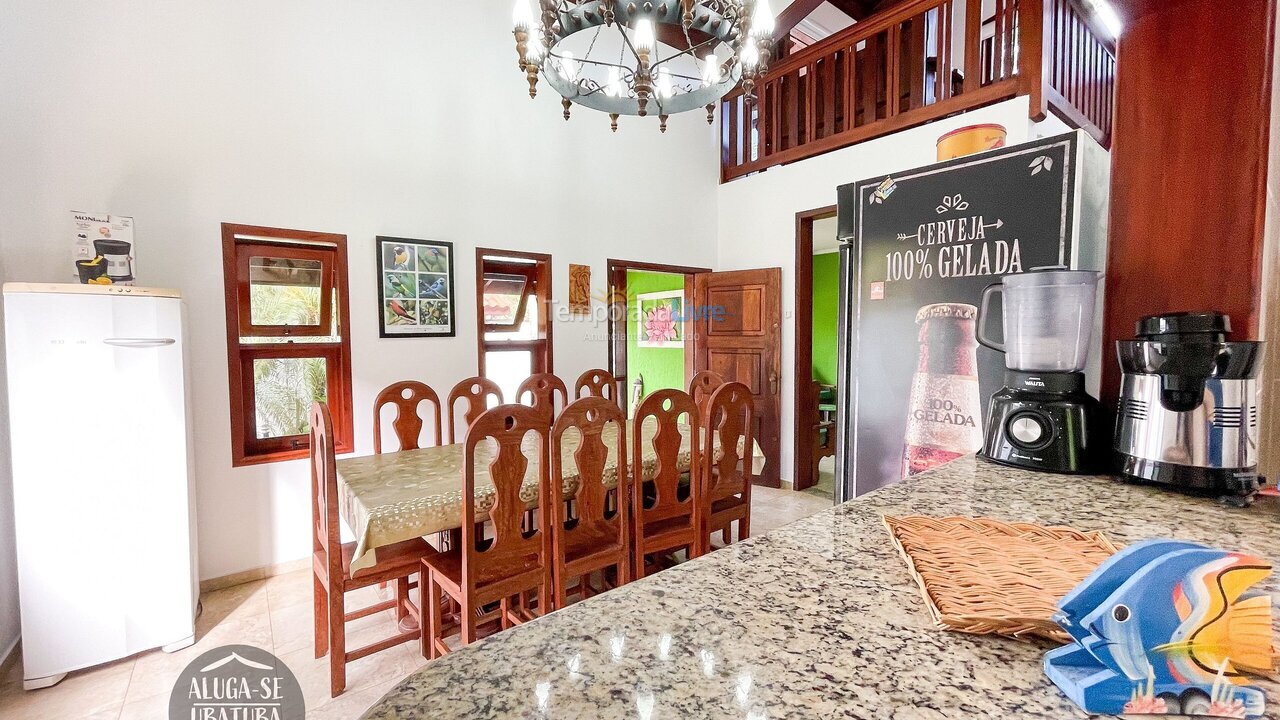 Casa para alquiler de vacaciones em Ubatuba (Itamambuca)