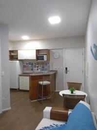 Precioso apartamento con vistas al mar.