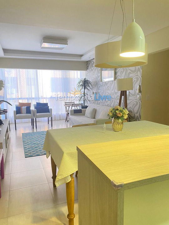 Apartamento para alquiler de vacaciones em Itapema (Meia Praia Frente Mar)