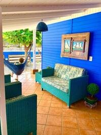 Cozy and comfortable beach house in Canto Grande Mariscal.