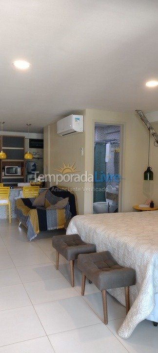 Apartment for vacation rental in Conde (Praia de Tabatinga)