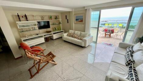 Ático dúplex con piscina frente al mar Enseada Azul Guarapari