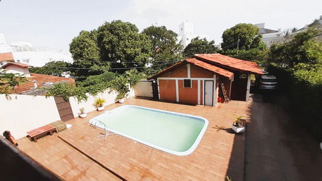 Gran casa con piscina en Praia dos Ingleses