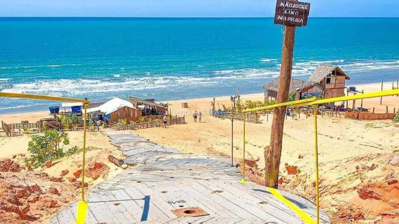 Casa para alquiler de vacaciones em Areia Branca (Praia Cristóvão)