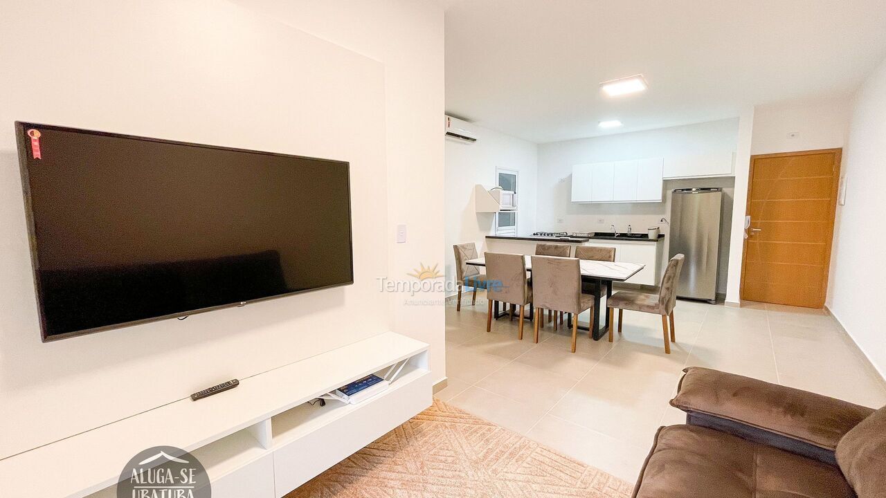 Apartment for vacation rental in Ubatuba (Toninhas)
