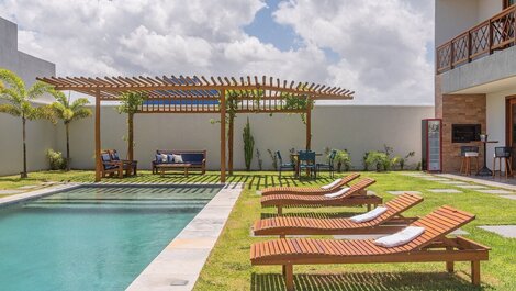 Espetacular Casa Beach House Brazil na praia do Preá por Carpediem