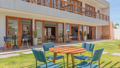 Espetacular Casa Beach House Brazil na praia do Preá por Carpediem