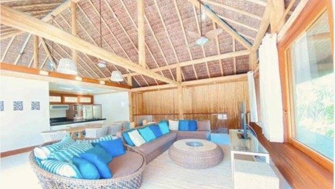 Casa paradisíaca en el resort Tivoli en Praia do Forte