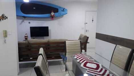 Apartment Bertioga Pé na Areia Praia Indaia