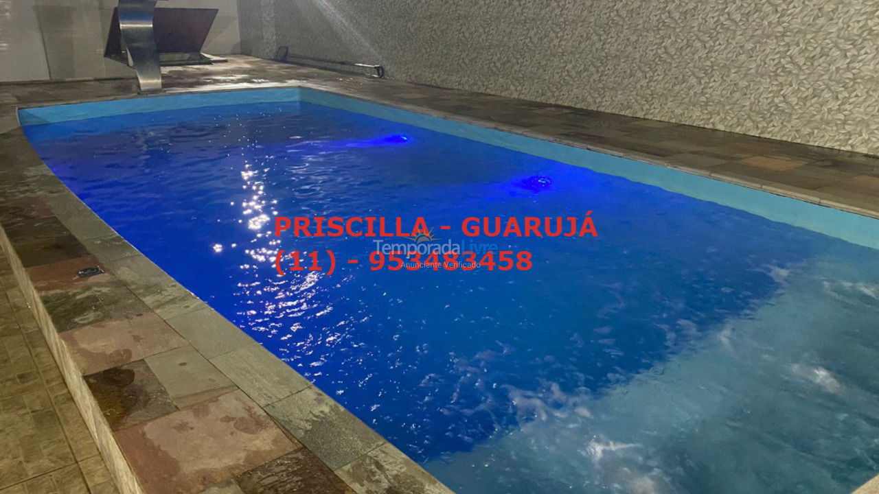 Casa para alquiler de vacaciones em Guarujá (Praia do Pernambuco)