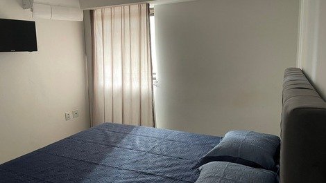 Apartment 2 bedrooms Praia da Costa - fully air conditioned - building facing the sea