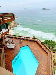 MANSION 5 suites con acceso directo y una playa privada Joatinga