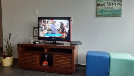 Sala com tv 