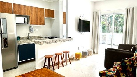 Aloha! Apartamento compacto, moderno e estiloso