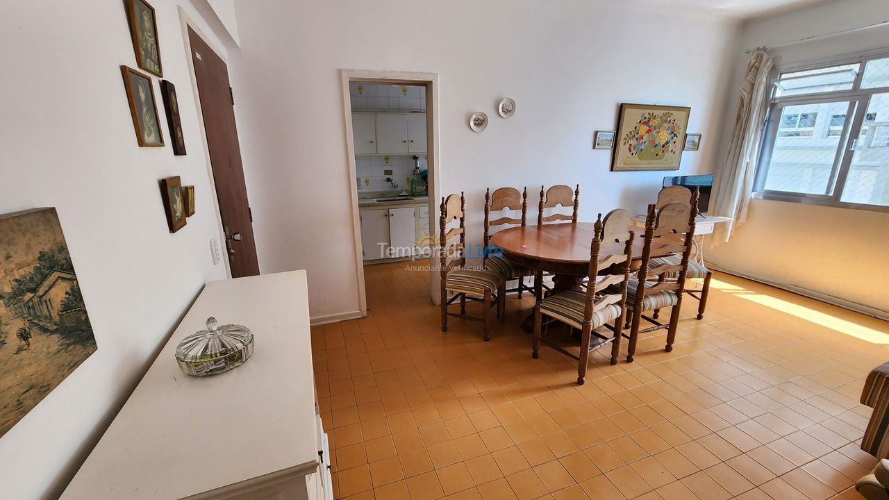 Apartamento para aluguel de temporada em Guarujá (Pitangueiras)