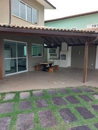 New house with pool and barbecue near the beach