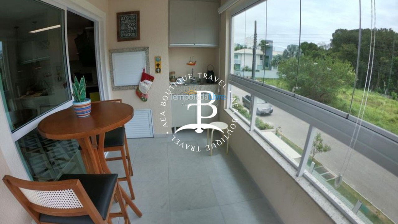 Apartment for vacation rental in Governador Celso Ramos (Praia de Palmas)