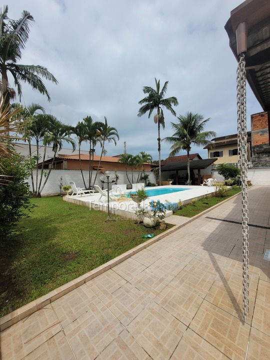 Casa para alquiler de vacaciones em Bertioga (Praia do Indaiá)